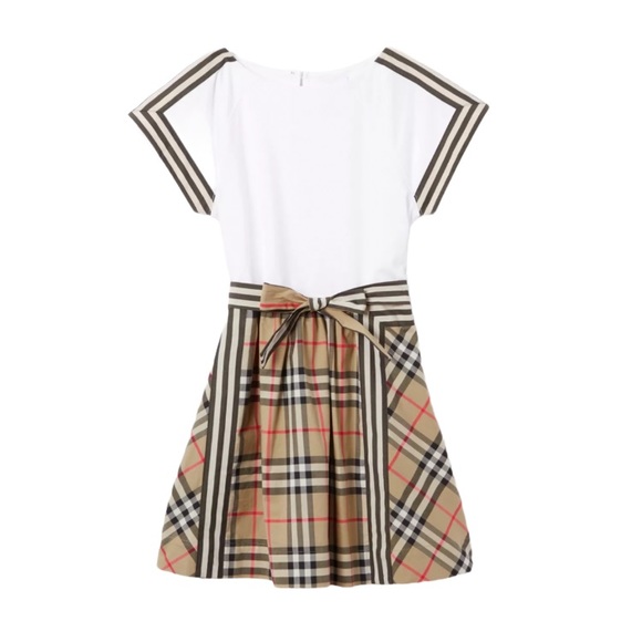 Burberry Other - Burberry Vintage Check Detail Cotton Dress 14 YR